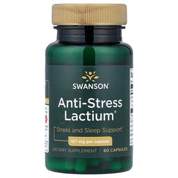 Swanson Vitamins Anti Stress Lactium 167 Mg 60 Capsules