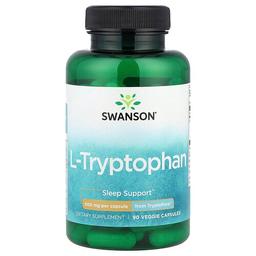Swanson Vitamins L Tryptophan 500 Mg 90 Veggie Capsules