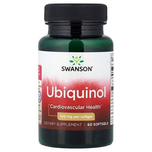 Swanson Vitamins Ubiquinol 100 Mg 60 Softgels product image