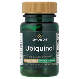 Swanson Vitamins Ubiquinol 200 Mg 30 Softgels