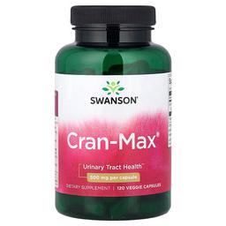 Swanson Vitamins Cran Max 500 Mg 120 Veggie Capsules