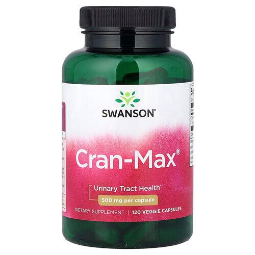 Swanson Vitamins Cran Max 500 Mg 120 Veggie Capsules