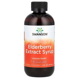 Swanson Vitamins Elderberry Extract Syrup 8 Fl Oz 237 Ml