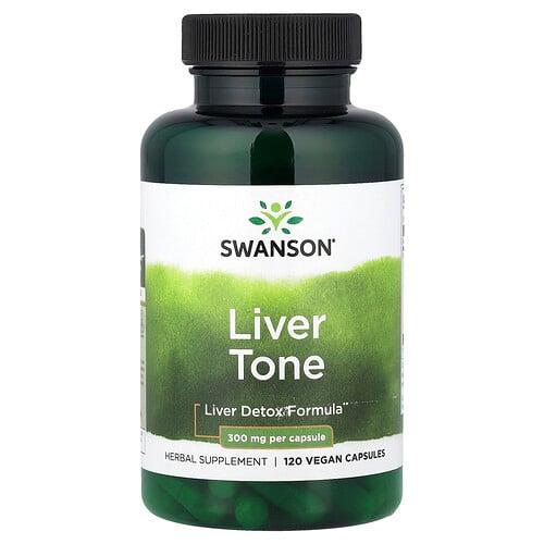 Swanson Vitamins Liver Tone 120 Vegan Capsules