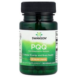 Swanson Vitamins Pqq 20 Mg 30 Vegan Caps