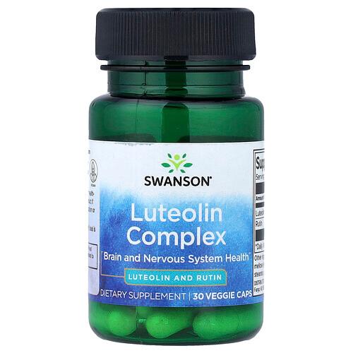 Swanson Vitamins Luteolin Complex 30 Veggie Caps product image