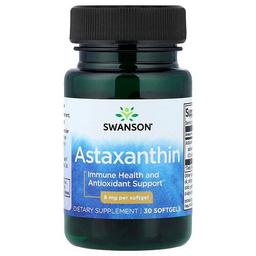 Swanson Vitamins Astaxanthin 8 Mg 30 Softgels