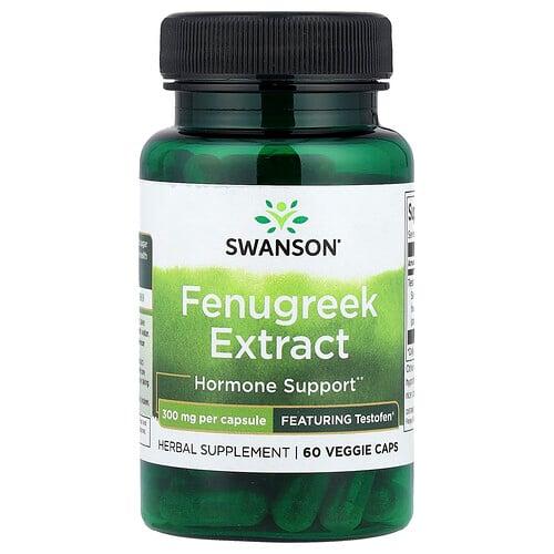 Swanson Vitamins Fenugreek Extract 300 Mg 60 Veggie Caps
