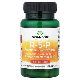 Swanson Vitamins R 5 P Riboflavin 5 Phosphate 50 Mg 60 Veggie Caps