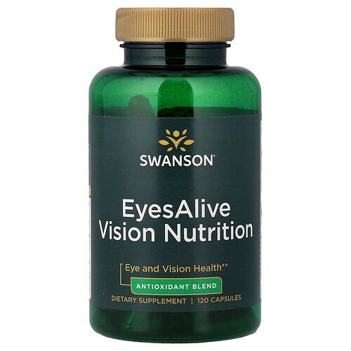 Swanson Vitamins Eyesalive Vision Nutrition 120 Capsules