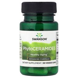 Swanson Vitamins Phytoceramides Advanced Formula 30 Veggie Caps 30 Mg Per Cap
