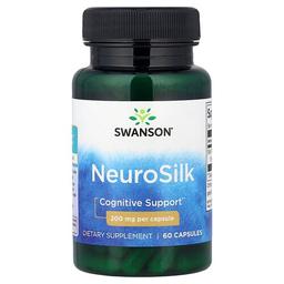 Swanson Vitamins Neurosilk 200 Mg 60 Capsules