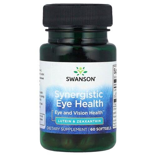 Swanson Vitamins Synergistic Eye Health 60 Softgels