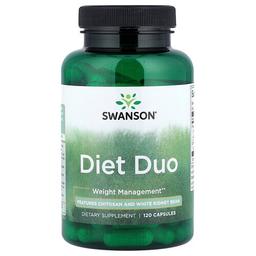 Swanson Vitamins Diet Duo 120 Capsules