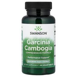 Swanson Vitamins Garcinia Cambogia 60 Vegan Tablets