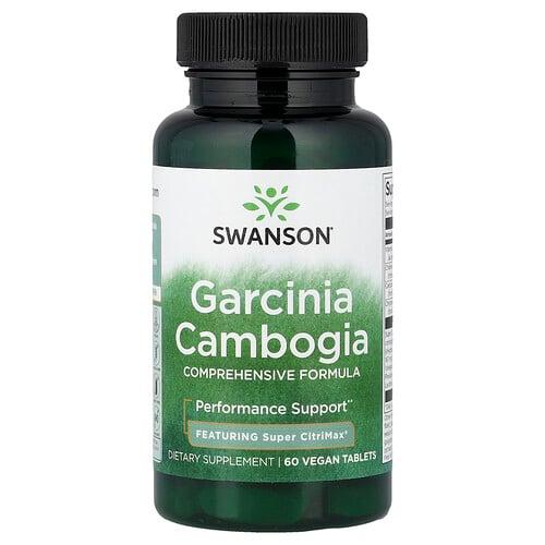Swanson Vitamins Garcinia Cambogia 60 Vegan Tablets product image