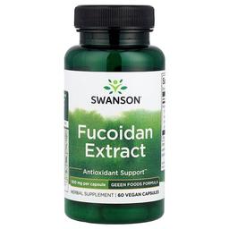 Swanson Vitamins Fucoidan Extract 500 Mg 60 Vegan Capsules