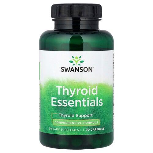 Swanson Vitamins Thyroid Essentials 90 Capsules