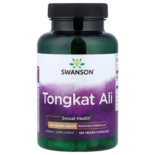 Swanson Vitamins Tongkat Ali 400 Mg 120 Vegan Capsules