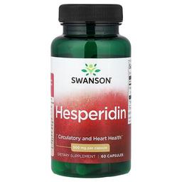 Swanson Vitamins Hesperidin 500 Mg 60 Capsules