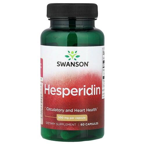 Swanson Vitamins Hesperidin 500 Mg 60 Capsules
