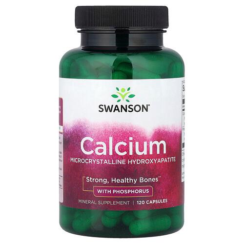 Swanson Vitamins Calcium 120 Capsules