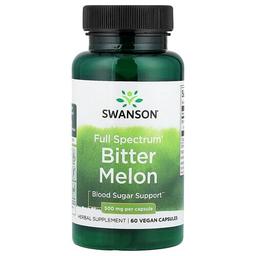 Swanson Vitamins Full Spectrum Bitter Melon 500 Mg 60 Vegan Capsules