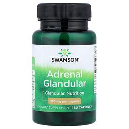Swanson Vitamins Adrenal Glandular 350 Mg 60 Capsules