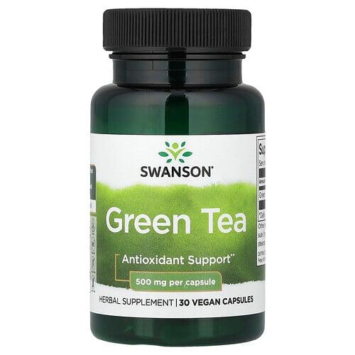 Swanson Vitamins Green Tea 500 Mg 30 Vegan Capsules