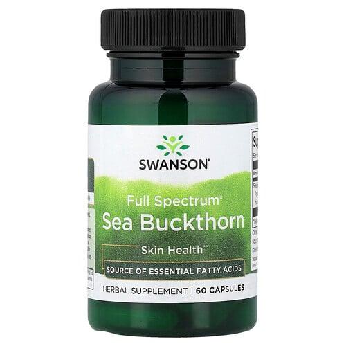 Swanson Vitamins Full Spectrum Sea Buckthorn 60 Capsules 400 Mg Per Capsule product image