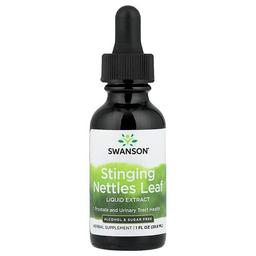 Swanson Vitamins Stinging Nettles Leaf Liquid Extract Alcohol Sugar Free 1 Fl Oz 29 6 Ml