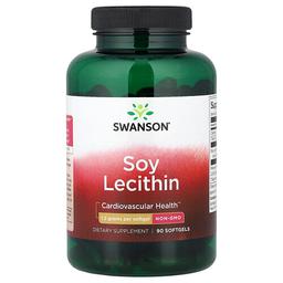 Swanson Vitamins Soy Lecithin 1 200 Mg 90 Softgels