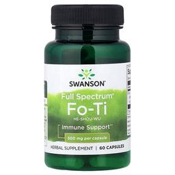 Swanson Vitamins Full Spectrum Fo Ti 500 Mg 60 Capsules