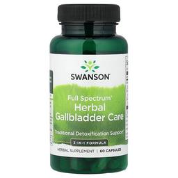 Swanson Vitamins Full Spectrum Herbal Gallbladder Care 60 Capsules