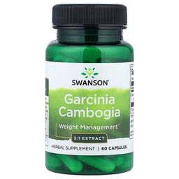 Swanson Vitamins Garcinia Cambogia 5 1 Extract 60 Capsules 80 Mg Per Capsule