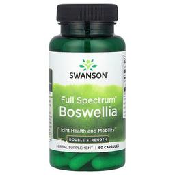 Swanson Vitamins Full Spectrum Boswellia 60 Capsules 800 Mg Per Capsule