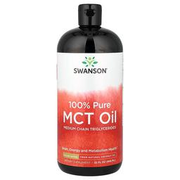 Swanson Vitamins 100 Pure Mct Oil 32 Fl Oz 946 Ml