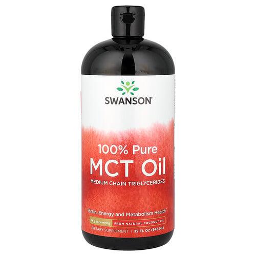 Swanson Vitamins 100 Pure Mct Oil 32 Fl Oz 946 Ml product image