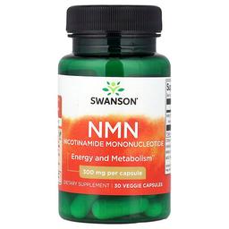 Swanson Vitamins Nmn 300 Mg 30 Veggie Capsules