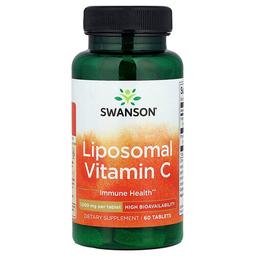 Swanson Vitamins Liposomal Vitamin C 60 Tablets