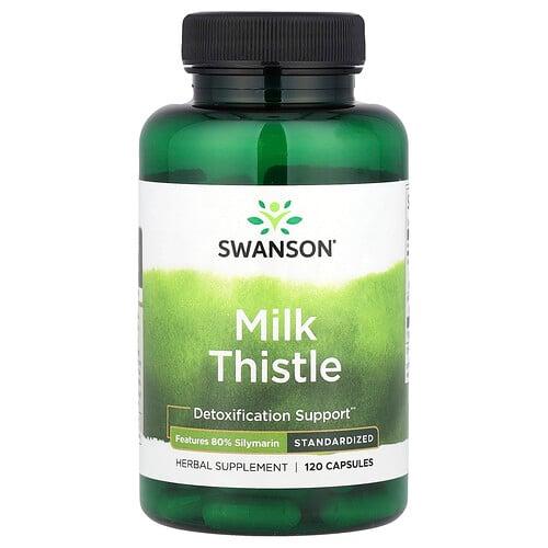 Swanson Vitamins Milk Thistle 120 Capsules product image