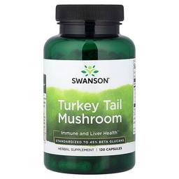 Swanson Vitamins Turkey Tail Mushroom 120 Capsules 500 Mg Per Capsule