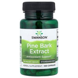 Swanson Vitamins Pine Bark Extract Standardized 50 Mg 100 Capsules