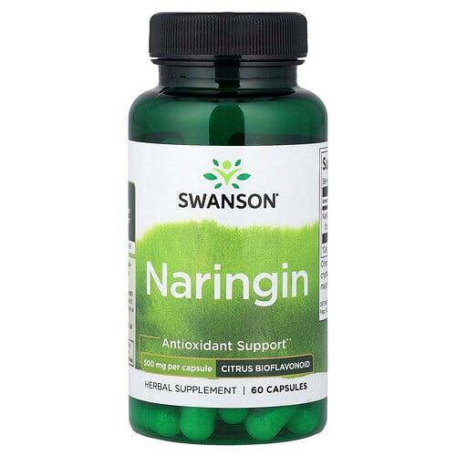 Swanson Vitamins Naringin 500 Mg 60 Capsules