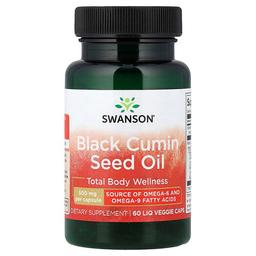 Swanson Vitamins Black Cumin Seed Oil 60 Liq Veggie Caps