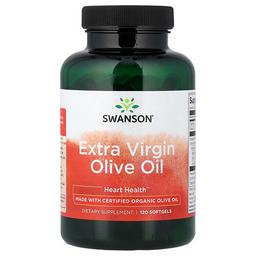 Swanson Vitamins Extra Virgin Olive Oil 120 Softgels 1 000 Mg Per Softgel