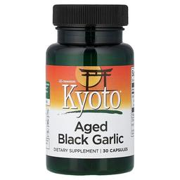Swanson Vitamins Kyoto Aged Black Garlic 30 Capsules 650 Mg Per Capsule