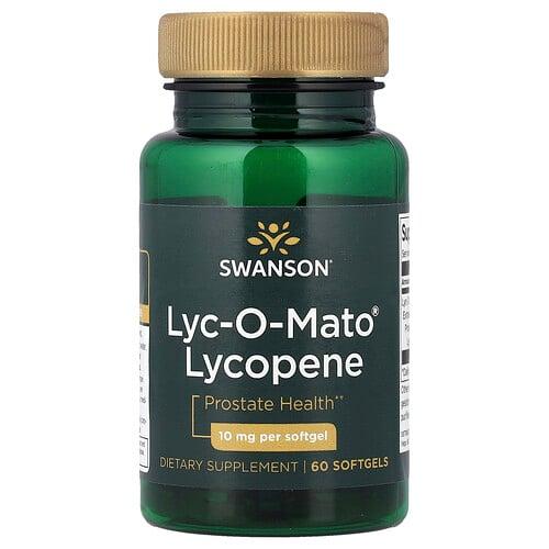 Swanson Vitamins Lyc O Mato Lycopene 10 Mg 60 Softgels