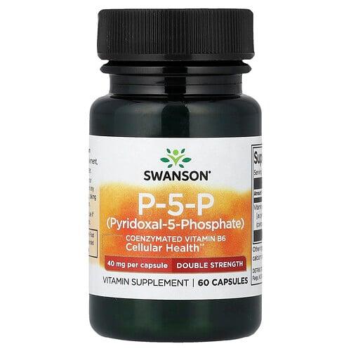 Swanson Vitamins P 5 P 40 Mg 60 Capsules