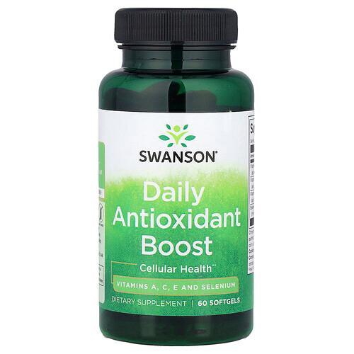 Swanson Vitamins Daily Antioxidant Boost 60 Softgels